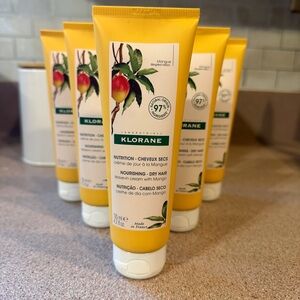Lot of 6 Klorane Nourishing Leave in Cream with Mango Dry Hair
4.2 Fl oz NEW